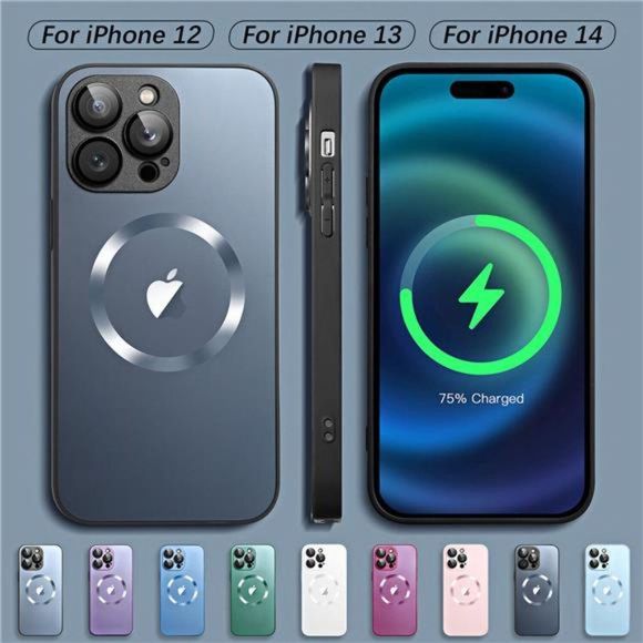 Mag Safe Magnetic Case Camera Lens For Apple iPhone 14 Pro Max 13 12 11 14 Plus - Picture 1 of 10
